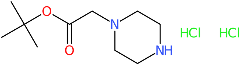 CAS: 827614-56-2 | tert-Butyl (piperazin-1-yl)acetate dihydrochloride, >97%, NX63007