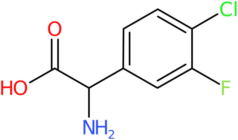 CAS: 1039338-62-9 | 4-Chloro-3-fluoro-DL-phenylglycine, NX12101