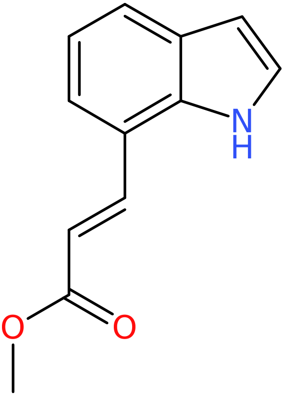 CAS: 104682-97-5 | Methyl (2E)-3-(1H-indol-7-yl)prop-2-enoate, NX12357