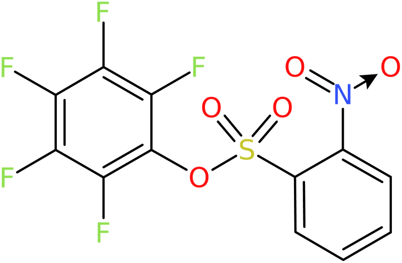 CAS: 885950-33-4 | 2,3,4,5,6-Pentafluorophenyl 2-nitrobenzenesulphonate, NX66470