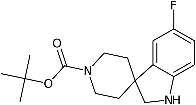 CAS: 167484-91-5 | tert-Butyl 5-fluorospiro[indoline-3,4&