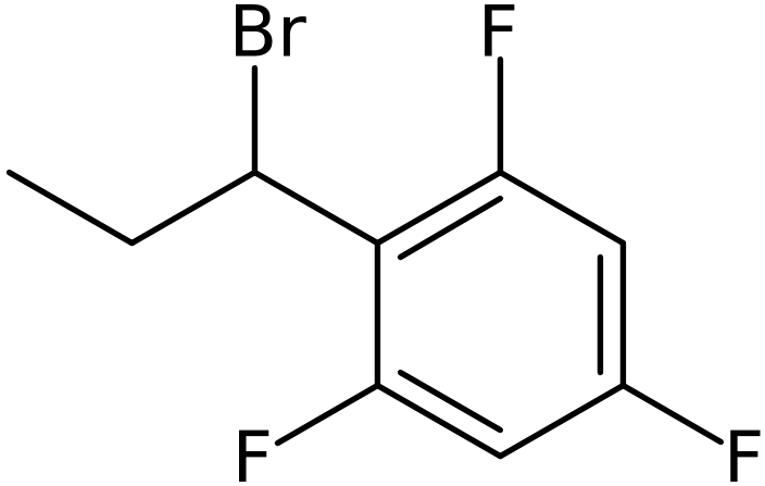 CAS: 1247452-70-5 | 1-(1-Bromopropyl)-2,4,6-trifluorobenzene, >97%, NX18917