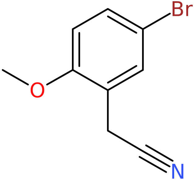 CAS: 7062-40-0 | 5-Bromo-2-methoxyphenylacetonitrile, >95%, NX59088