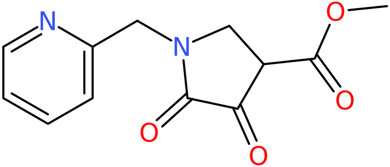 CAS: 885951-47-3 | Methyl 4-hydroxy-5-oxo-1-(2-pyridinylMethyl)-2,5-dihydro-1H-pyrrole-3-carboxylate, NX66496