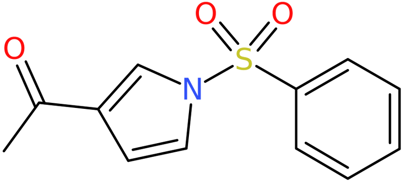 CAS: 81453-98-7 | 3-Acetyl-1-(phenylsulphonyl)-1H-pyrrole, NX62693