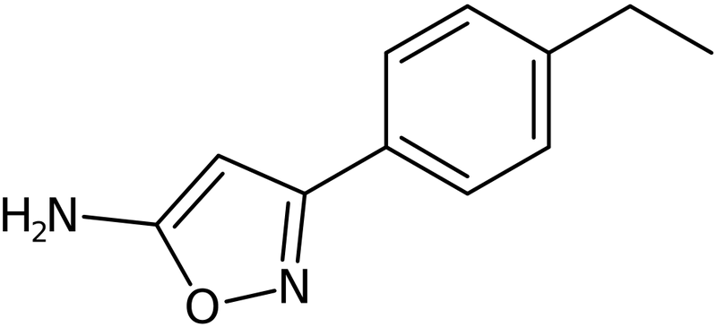 CAS: 1020955-20-7 | 5-Amino-3-(4-ethylphenyl)isoxazole, NX11454