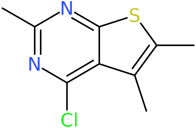 CAS: 83548-58-7 | 4-Chloro-2,5,6-trimethylthieno[2,3-d]pyrimidine, NX63202