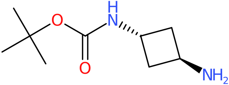 CAS: 871014-19-6 | trans-Cyclobutane-1,3-diamine, N1-BOC protected, NX65185