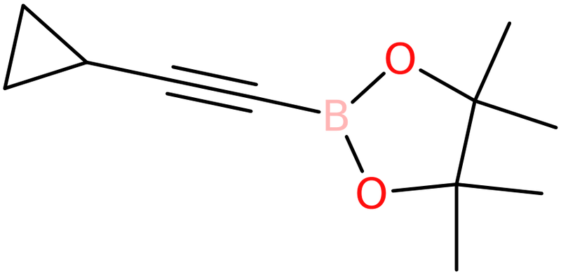 CAS: 1432491-43-4 | Cyclopropylethynylboronic acid pinacol ester, >95%, NX24211