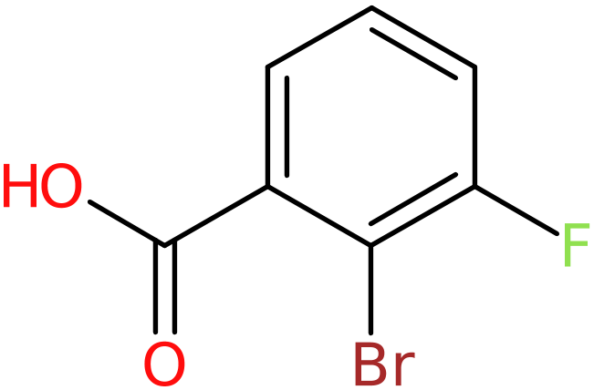 CAS: 132715-69-6 | 2-Bromo-3-fluorobenzoic acid, >97%, NX21142