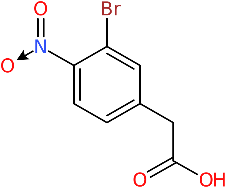 CAS: 90004-95-8 | 3-Bromo-4-nitrophenylacetic acid, NX67727