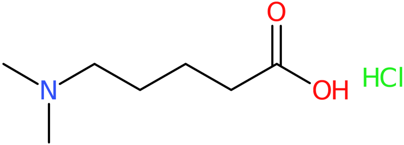 CAS: 25726-28-7 | 5-(Dimethylamino)-pentanoic acid hydrochloride, >95%, NX38063