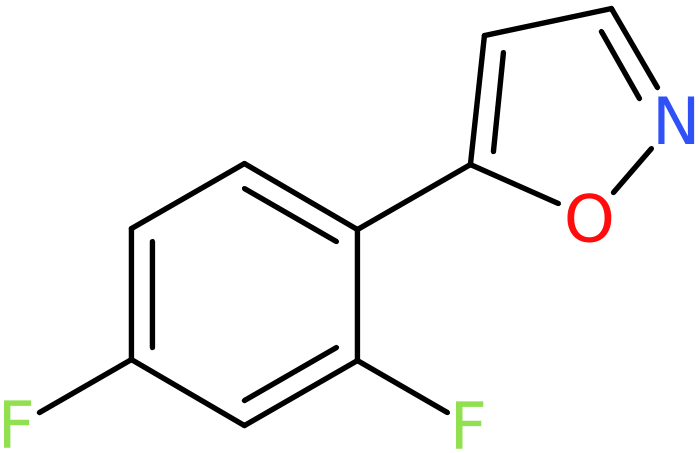 CAS: 138716-46-8 | 5-(2,4-Difluorophenyl)isoxazole, NX23001