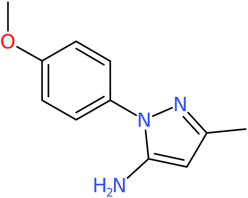 CAS: 91331-86-1 | 1-(4-Methoxyphenyl)-3-methyl-1H-pyrazol-5-amine, >95%, NX68365