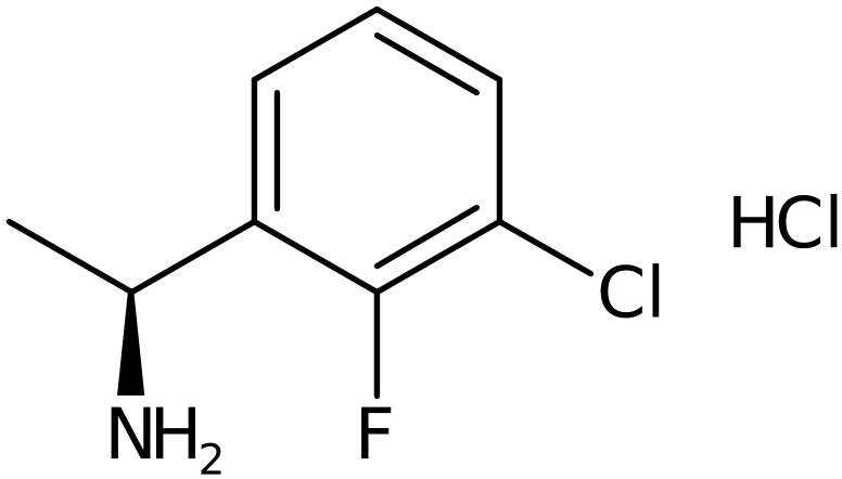 CAS: 1313593-59-7 | (S)-1-(3-Chloro-2-fluorophenyl)ethanamine hydrochloride, >95%, NX20770