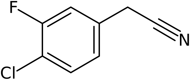 CAS: 251570-03-3 | 4-Chloro-3-fluorophenylacetonitrile, >98%, NX37675