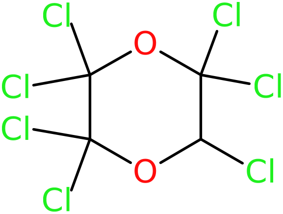 CAS: 6629-96-5 | 2,2,3,3,5,5,6-Heptachloro-1,4-dioxane, NX57356