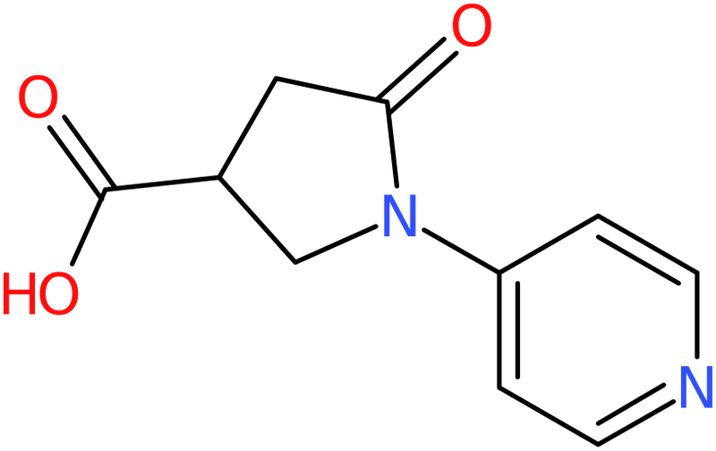 CAS: 914637-50-6 | 5-Oxo-1-(pyridin-4-yl)pyrrolidine-3-carboxylic acid, >95%, NX68610