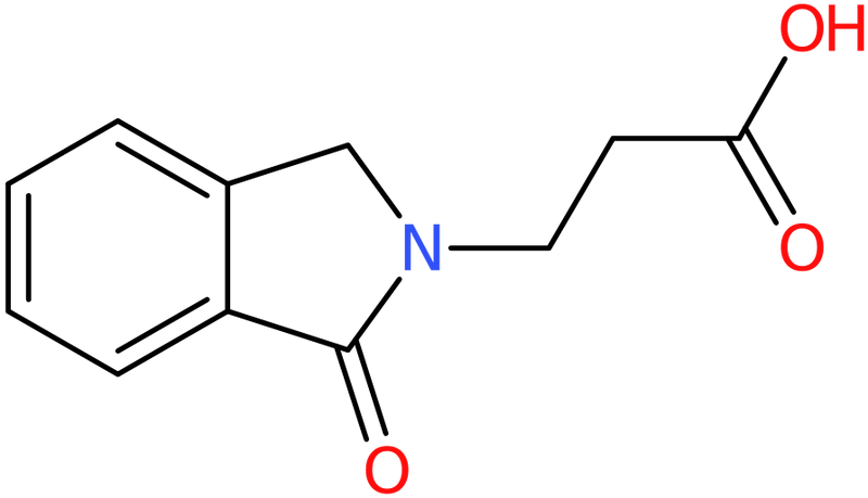 CAS: 83747-30-2 | 3-(1-Oxo-1,3-dihydro-2H-isoindol-2-yl)propanoic acid, NX63261