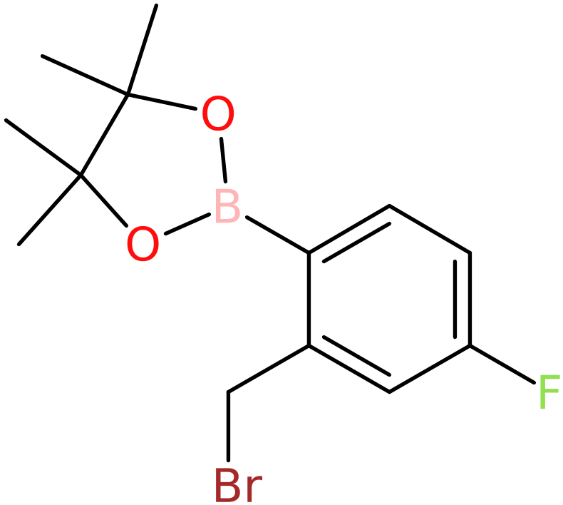 CAS: 850567-57-6 | 2-(Bromomethyl)-4-fluorobenzeneboronic acid, pinacol ester, >95%, NX63879