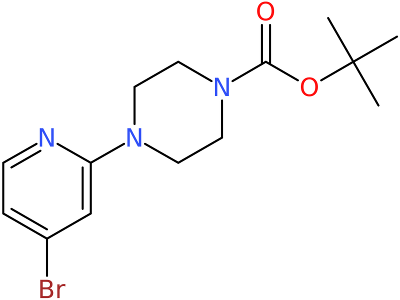 CAS: 1197294-80-6 | 4-(4-Bromopyridin-2-yl)piperazine, N1-BOC protected, NX16612