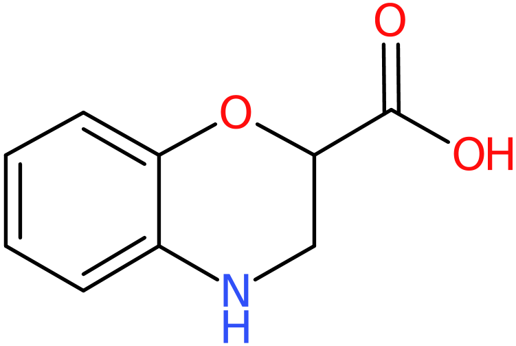 CAS: 90563-93-2 | 3,4-Dihydro-2H-1,4-benzoxazine-2-carboxylic acid, >95%, NX68015