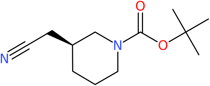 CAS: 1217710-12-7 | tert-Butyl (S)-3-(cyanomethyl)piperidine-1-carboxylate, NX17840