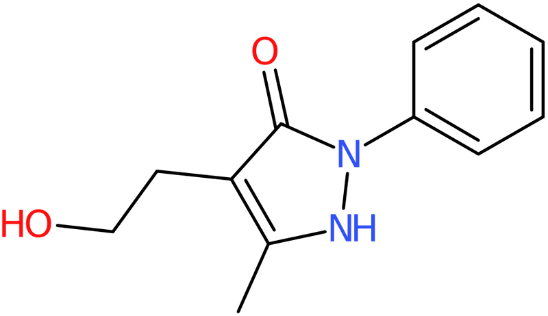 CAS: 861210-10-8 | 4-(2-Hydroxyethyl)-5-methyl-2-phenyl-1,2-dihydro-3H-pyrazol-3-one, NX64591