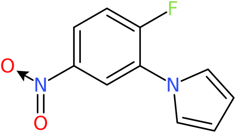 CAS: 96623-75-5 | 1-(2-Fluoro-5-nitrophenyl)-1H-pyrrole, NX71411