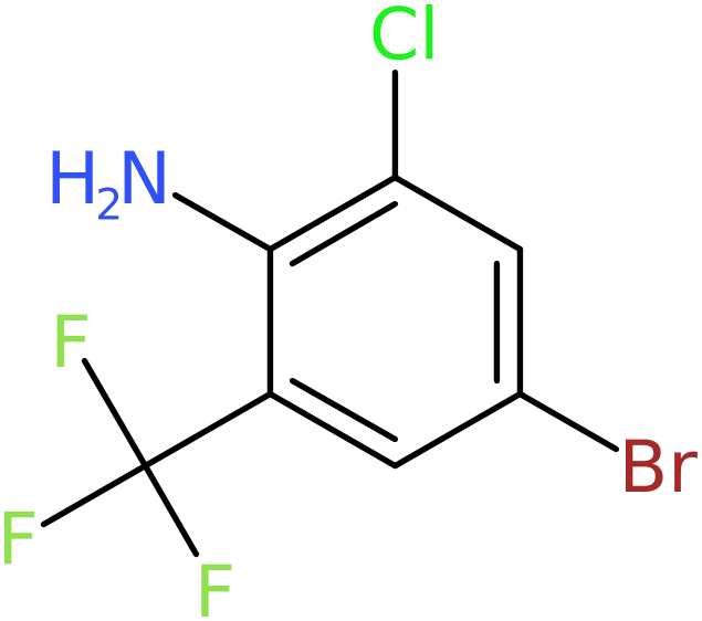 CAS: 870703-71-2 | 2-Amino-5-bromo-3-chlorobenzotrifluoride, >98%, NX65143