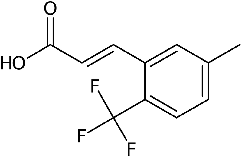 CAS: 1017779-24-6 | 5-Methyl-2-(trifluoromethyl)cinnamic acid, >97%, NX11192