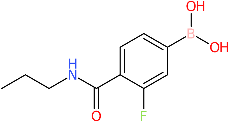 CAS: 874289-15-3 | 3-Fluoro-4-(propylcarbamoyl)benzeneboronic acid, >98%, NX65510