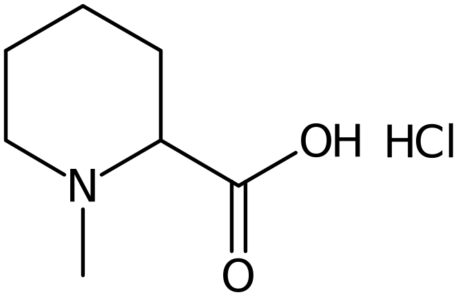 CAS: 25271-35-6 | 1-Methylpiperidine-2-carboxylic acid hydrochloride, >98%, NX37779