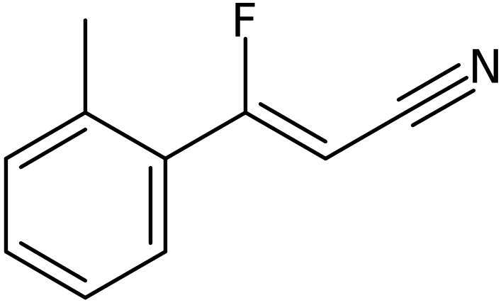 CAS: 1365836-27-6 | (Z)-3-Fluoro-3-(2-methylphenyl)prop-2-enenitrile, NX22358