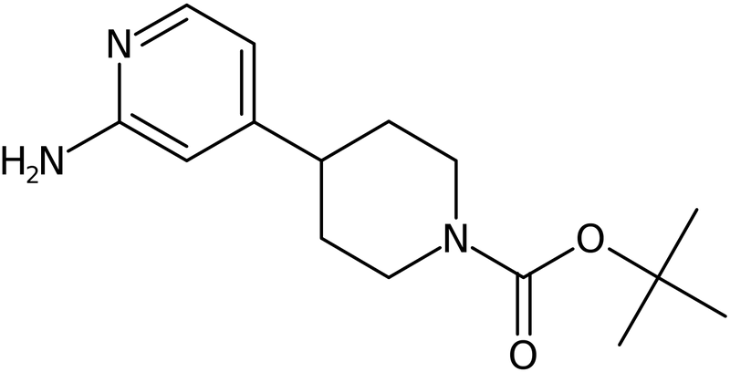 CAS: 1415812-95-1 | tert-Butyl 4-(2-aminopyridin-4-yl)piperidine-1-carboxylate, >97%, NX23606