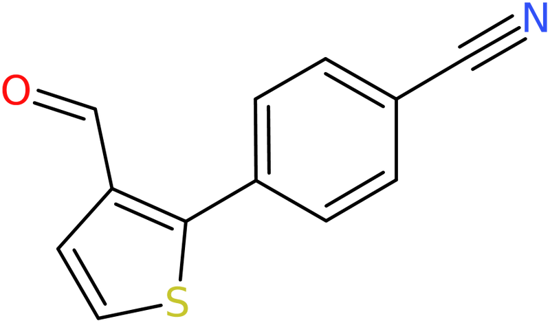 CAS: 1215859-07-6 | 4-(3-Formylthiophen-2-yl)benzonitrile, NX17768