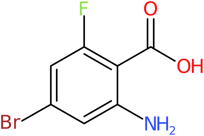 CAS: 1312454-86-6 | 2-Amino-4-bromo-6-fluorobenzoic acid, >98%, NX20736