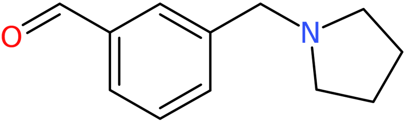 CAS: 884507-42-0 | 3-[(Pyrrolidin-1-yl)methyl]benzaldehyde, >97%, NX66232