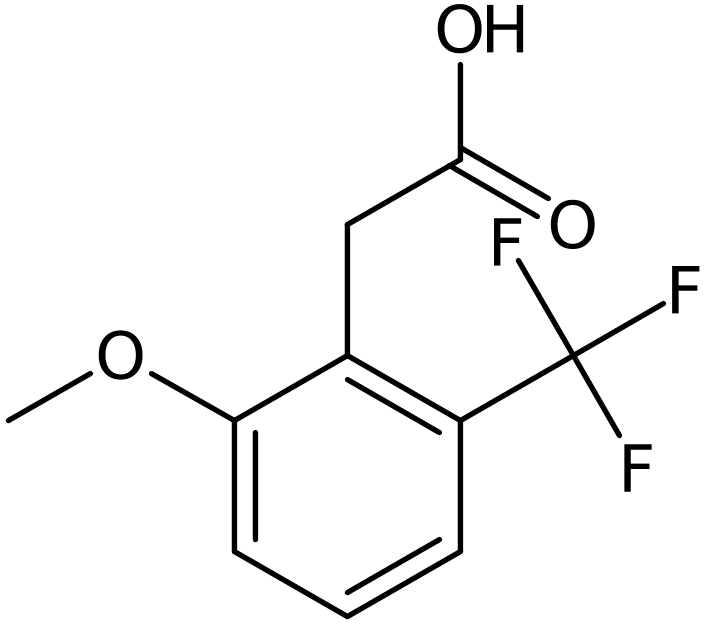 CAS: 1017779-10-0 | 2-Methoxy-6-(trifluoromethyl)phenylacetic acid, >97%, NX11181