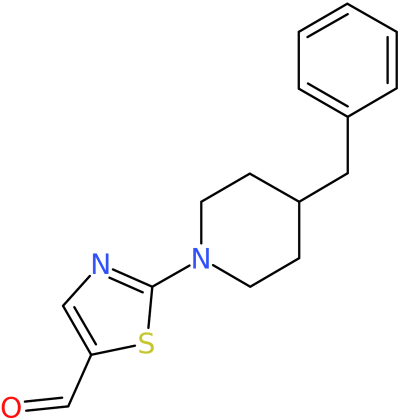 CAS: 886362-09-0 | 2-(4-Benzylpiperidin-1-yl)-1,3-thiazole-5-carboxaldehyde, NX66607