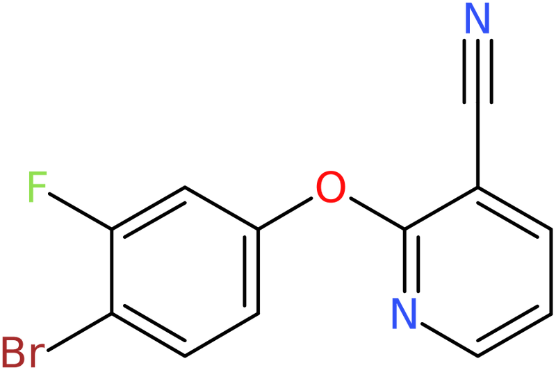 CAS: 1516062-79-5 | 2-(4-Bromo-3-fluorophenoxy)nicotinonitrile, NX25711