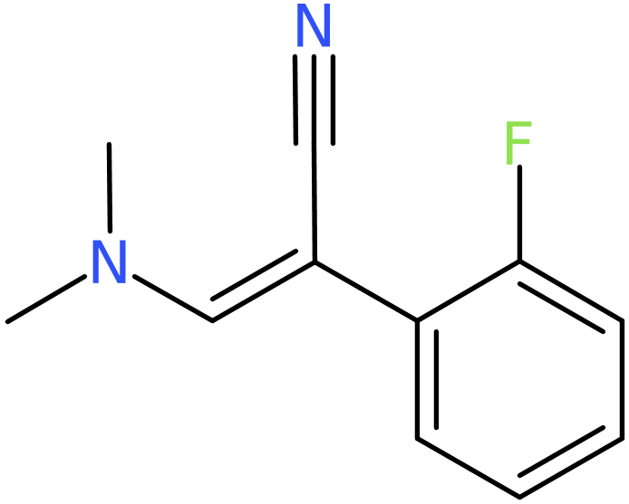 CAS: 1268322-18-4 | (Z)-3-(Dimethylamino)-2-(2-fluorophenyl)acrylonitrile, >98%, NX19835