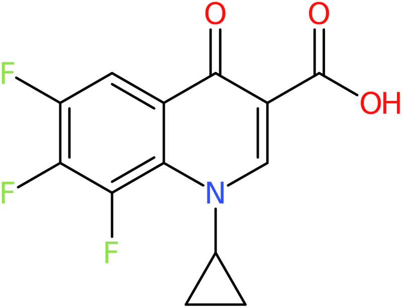 CAS: 94695-52-0 | 1-Cyclopropyl-6,7,8-trifluoro-4-oxo-quinoline-3-carboxylic acid, >97%, NX70368