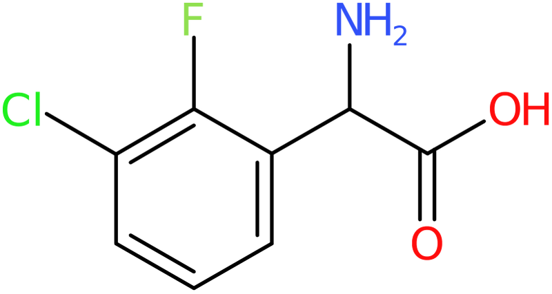 CAS: 1042665-36-0 | 3-Chloro-2-fluoro-DL-phenylglycine, NX12266