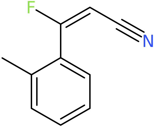 CAS: 1365836-27-6 | (E)-3-Fluoro-3-(2-methylphenyl)prop-2-enenitrile, NX22357