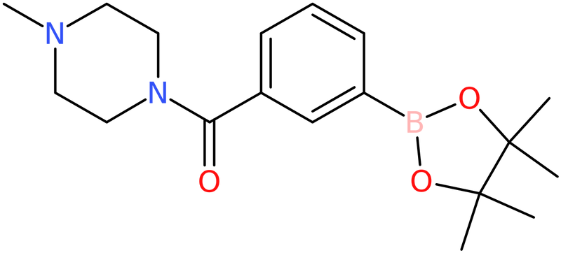 CAS: 883738-38-3 | [3-(4-Methylpiperazine-1-carbonyl)phenyl]boronic acid pinacol ester, NX66146