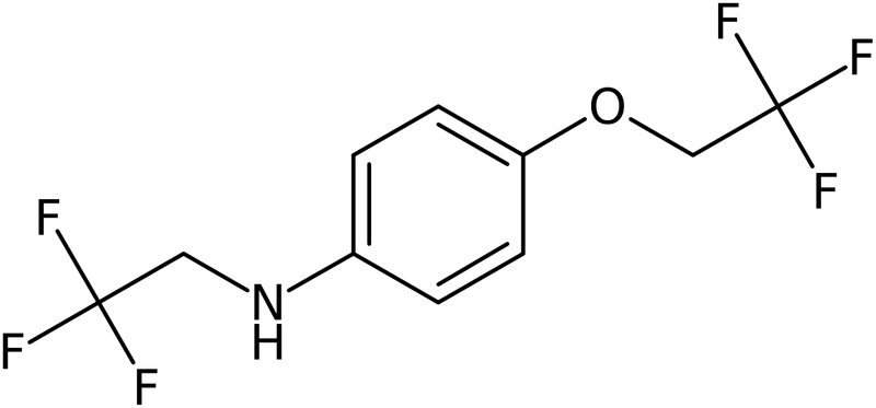 CAS: 1309602-67-2 | N,O-Bis(2,2,2-trifluoroethyl)-4-aminophenol, NX20627