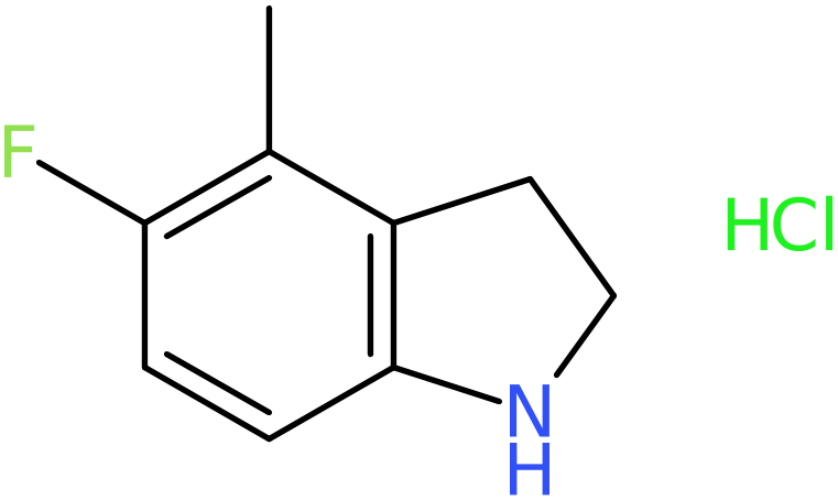 CAS: 1388063-84-0 | 5-Fluoro-4-methylindoline hydrochloride, >95%, NX23017