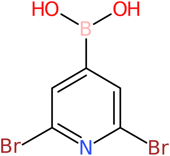 CAS: 2096340-19-9 | (2,6-Dibromopyridin-4-yl)boronic acid, >98%, NX33975