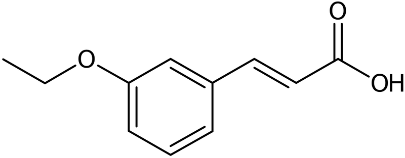 CAS: 188545-72-4 | trans-3-Ethoxycinnamic acid, NX31482